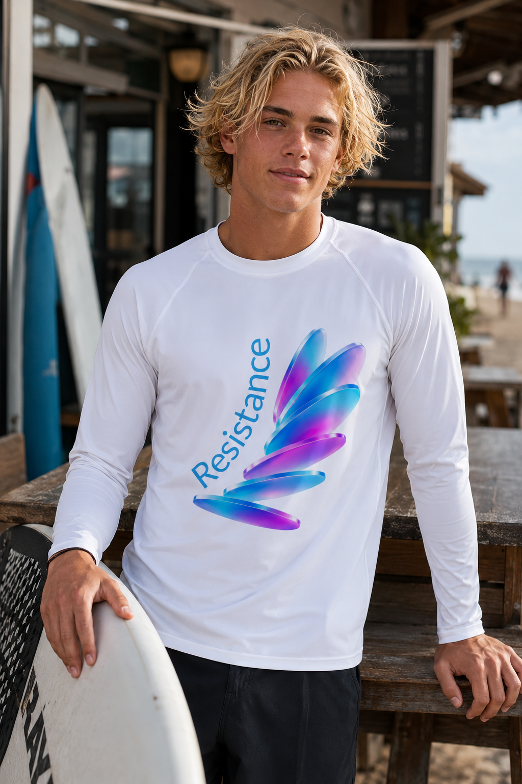 tsgabrielle® • Para Ele • Pride 26 • Rash Guard • Branco