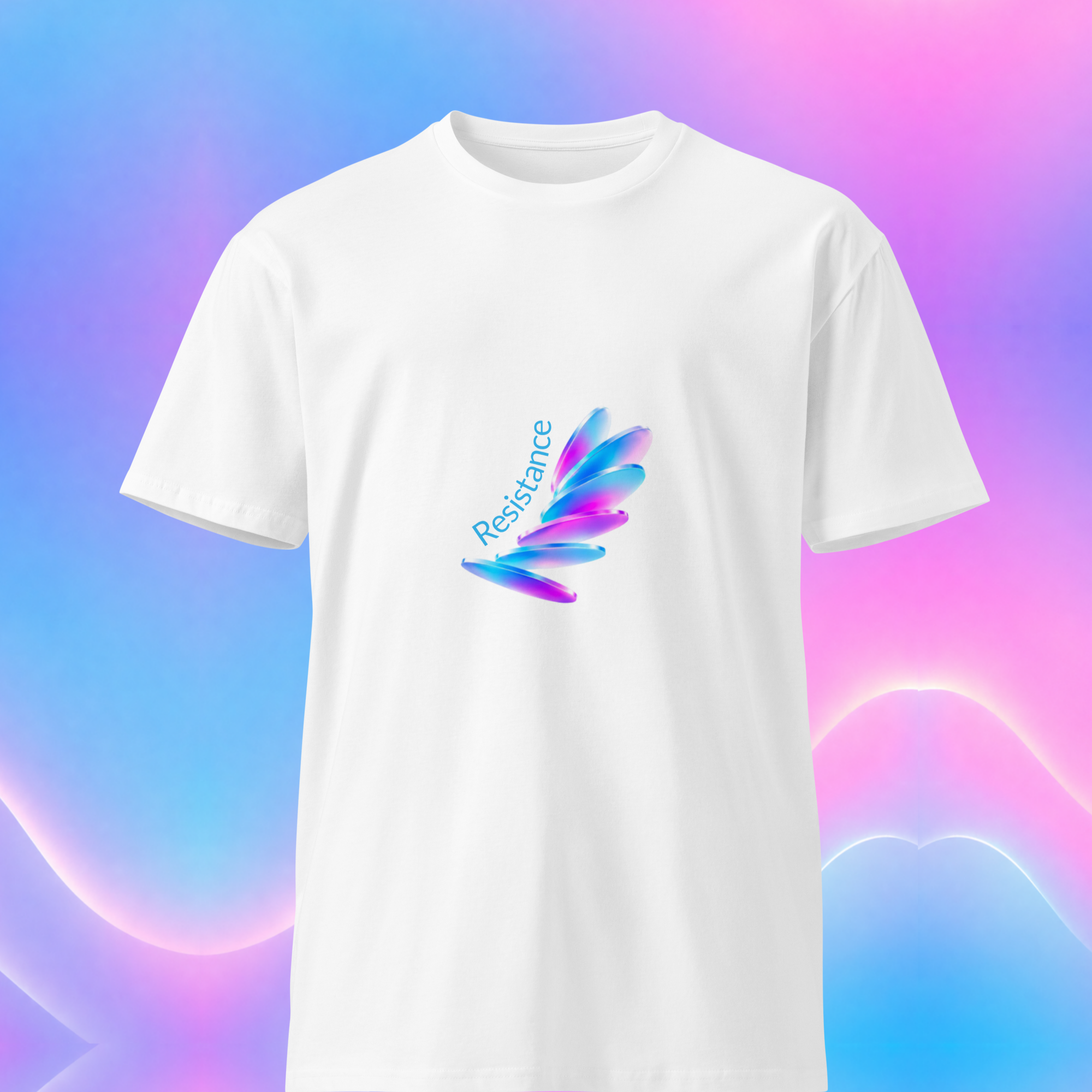 tsgabrielle® • Para Ela • Pride 26 • T-shirt Premium • Branco