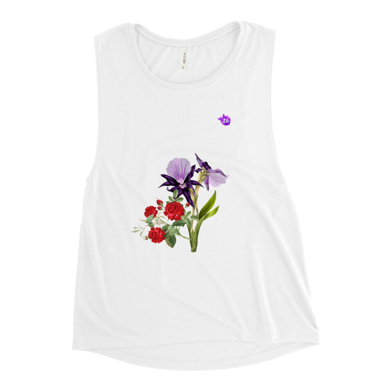 tsgabrielle® • Para Ela • TransFLOWer™ • Top Muscular • Branco