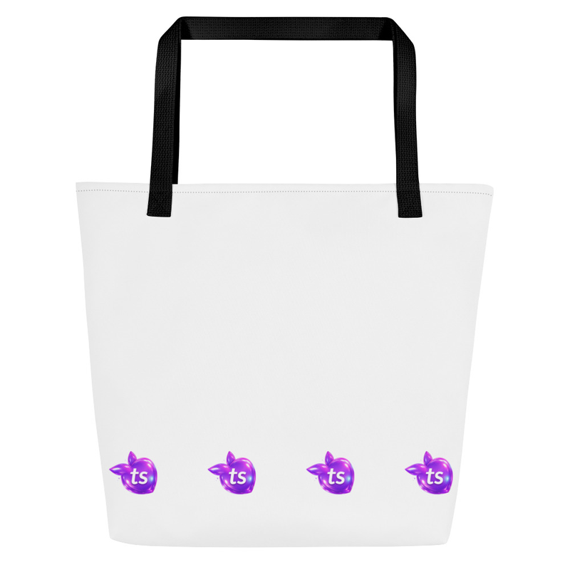 tsgabrielle® • Bolsa tote • Branco • 16" x 20"