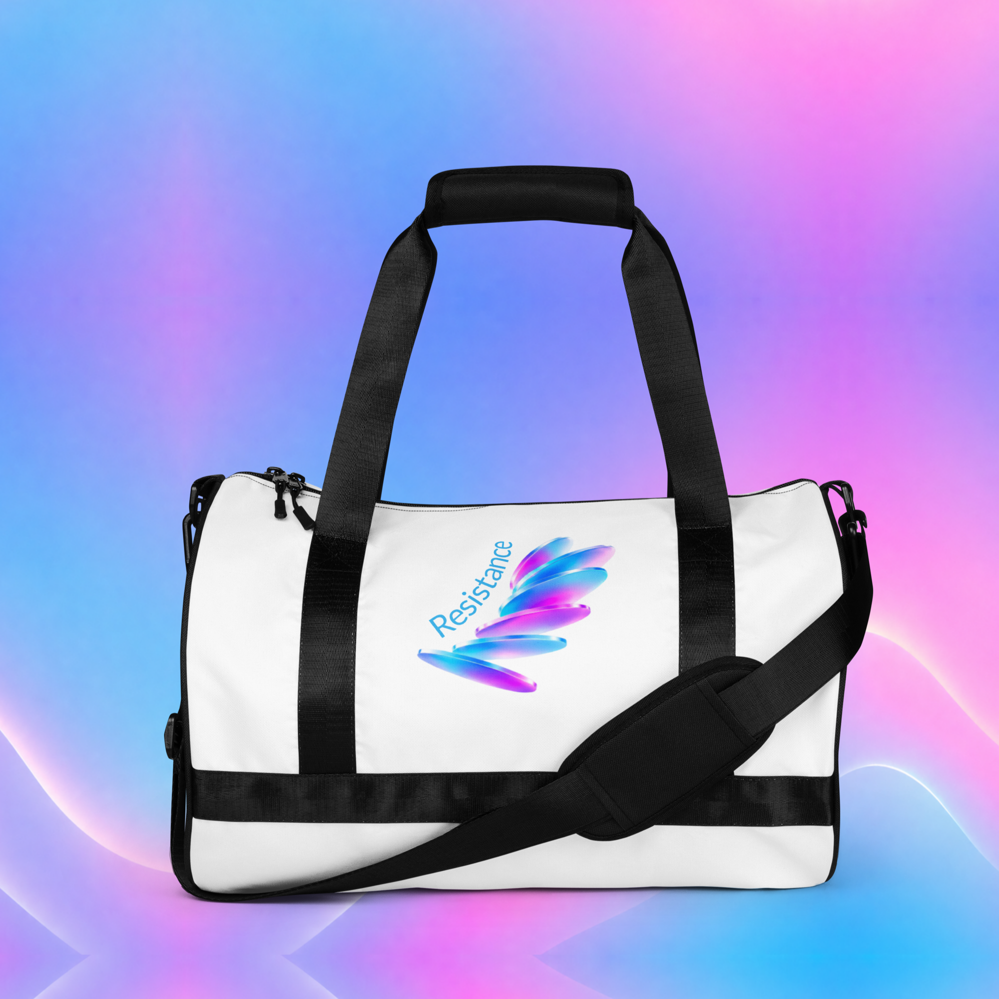 tsgabrielle® • Pride 26 • Gym Bag • White