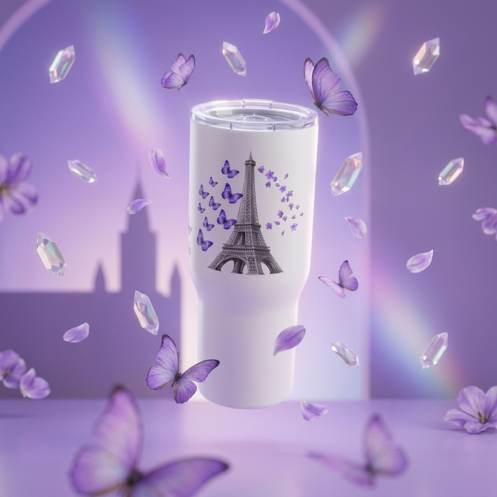 tsgabrielle® • Paris - Torre Eiffel • Caneca com Alça • 2 Tamanhos - View 6