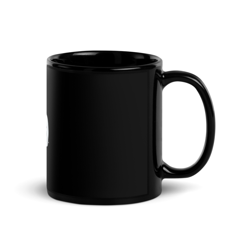 tsgabrielle® • Glossy caneca • preto • ceramica • 2 Sizes