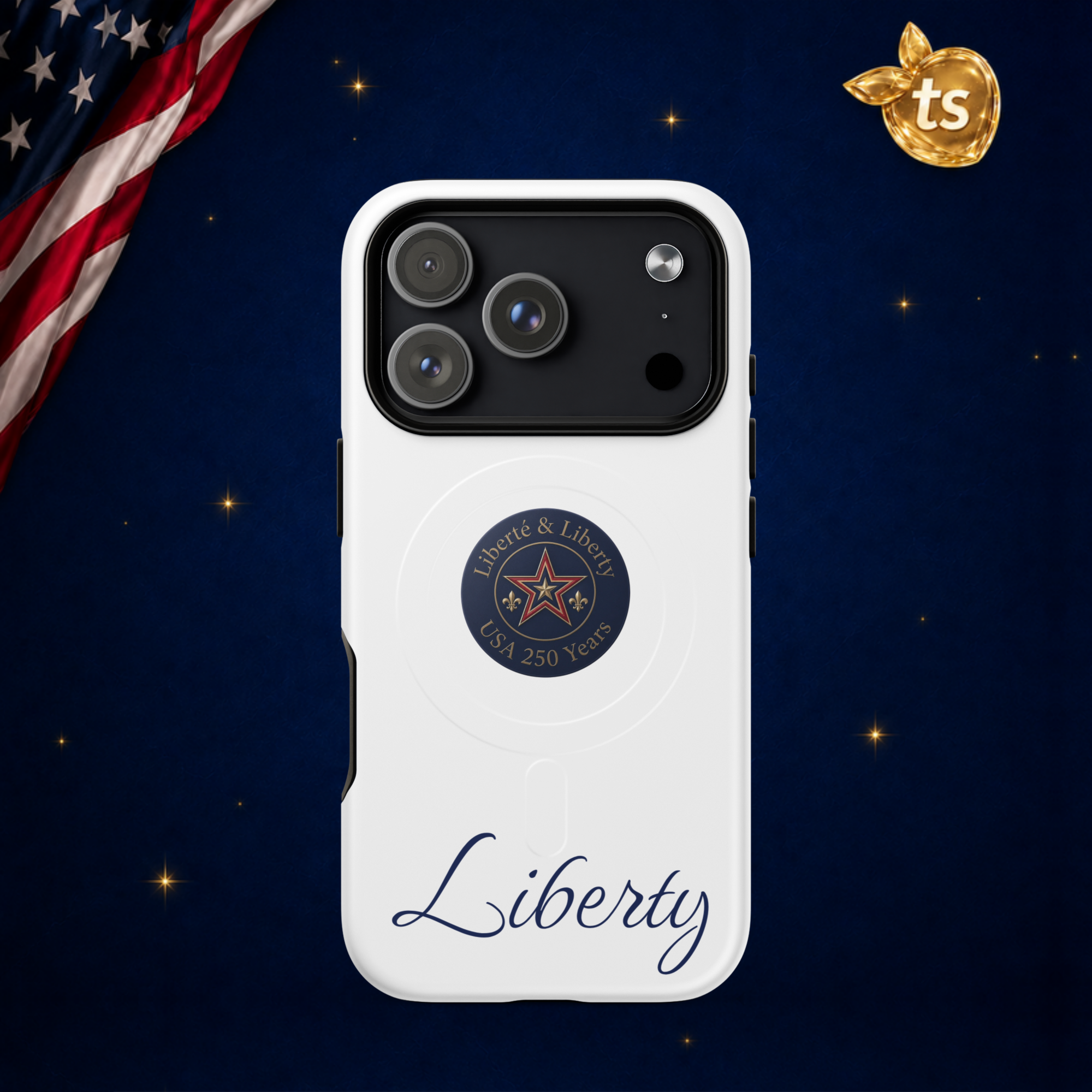 tsgabrielle® • Liberty • Capa Resistente MagSafe® Compatível com iPhone®