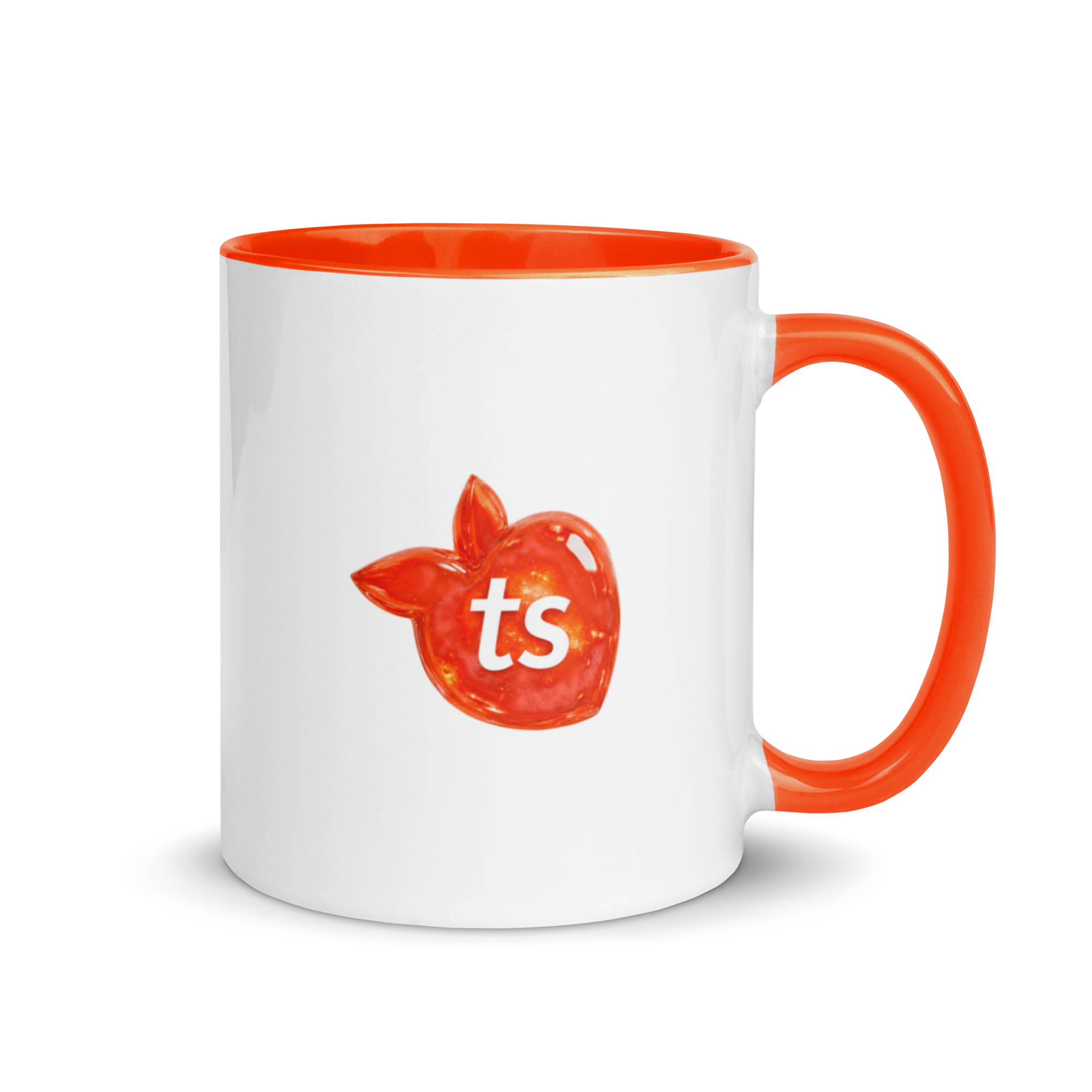 tsgabrielle® • Caneca com Interior Laranja • Cerâmica • 325 ml